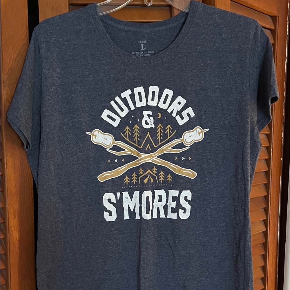 Outdoors & S'mores Graphic T-Shirt